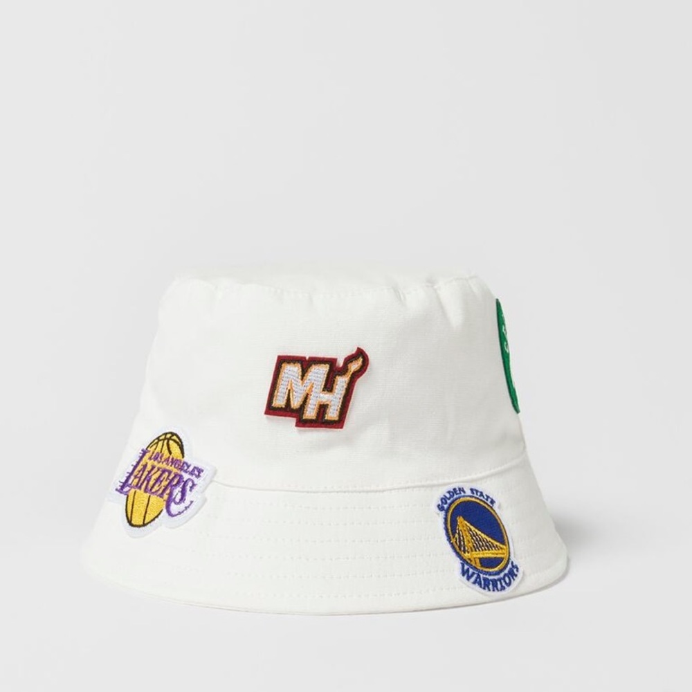 Zara NBA Patch Bucket Hat Size 1-3 years